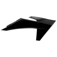 POLISPORT OSŁONY CHŁODNICY (KOMPLET) KTM SX/SXF/XC/XC-F 125/150/250/350/450 '23-'25; EXC/EXC-F/XC-W 125/150/250/350/450 '24-'25 KOLOR CZARNY