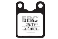 CFA333HH - Klocki hamulcowe rowerowe (spiekane) EBC Brakes