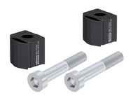 Podwyższenie kierownicy do KTM 890 Adventure / R / Rally (2021-2022), blok 25 mm - czarny