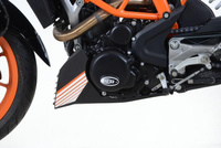 Osłona Silnika Rg Racing Ktm 390 Duke 16-/Rc 390 16-, Lewa Strona Black Race