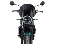 Szyba motocyklowa MRA KAWASAKI Z 650 RS, , 2022-, forma NTM, czarna