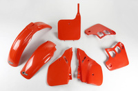KOMPLET PLASTIKÓW HONDA CR 250 '88-89, KOLOR POMARAŃCZOWY