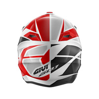 GIVI KASK CROSS 60.1 INVERT ECE R22-06 KOLOR BIAŁY/CZERWONY/CZARNY ROZMIAR XXL