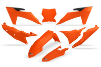 Komplet plastików KTM SX/SXF(SX-F) 125/250/300/350/450F 2023 kolor POMARAŃCZOWY