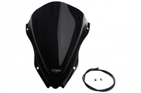 Szyba motocyklowa MRA KAWASAKI ZX 10 R, ZXT00S, 2016-2020, forma R, czarna