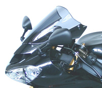 Szyba motocyklowa MRA KAWASAKI Z  750 S 05-, ZR750J, -, forma R, czarna