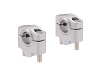 Podwyższenie kierownicy do Royal Enfield Hunter 350 (2023-), 25 mm, srebrne