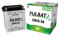 Akumulator FULBAT LAWN&GARDEN 12N14-3A (YB14L-A2) (suchy, obsługowy)