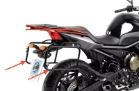 Hepco&Becker Yamaha XJ 6 Diversion (2013-2016) side case carrier Lock it - 6504549 00 01
