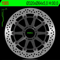 NG TARCZA HAMULCOWA PRZÓD KTM SUPERDUKE 1290 14-22 (320X64X5,0MM) (5X8,5MM) PŁYWAJĄCA