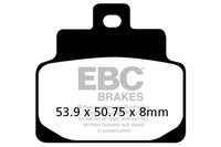 Klocki hamulcowe EBC SFAC301 skuterowe karbonowe (kpl. na 1 tarcze)
