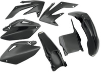 UFO Komplet plastików HONDA CRF 250R '11-'13, CRF 450R '11-'12 kolor CZARNY (HO114E001)