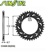 ZĘBATKA NAPĘDZANA STALOWA SUNSTAR SUNR1-5486-41