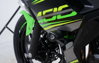Crashpady Aero Rg Racing Kawasaki Ninja 400/Ninja 250 18-/Z400 19-/Z250 19- Black