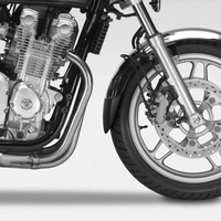 PRZEDŁUŻENIE BŁOTNIKA DO HONDA CB1100 / EX 13-21 (PRZEDNIE) CZARNE