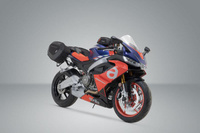 Zestaw sakw bocznych PRO BLAZE H i stelaży SW-MOTECH APRILIA TUONO 660/RS 660 BLACK - BC.HTA.13.740.30000