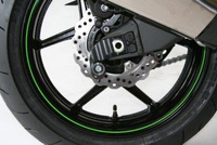 Rolki Wahacza RG Racing M10, Z750 Up To 06, Zx10-R Up To 07 & Zx12-R White