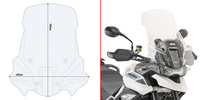 GIVI szyba przezroczysta 59 x 42 cm (H x L) - TRIUMPH TIGER 900 (20) - D6415ST