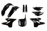 UFO KOMPLET PLASTIKÓW (FULL KIT) Z OSŁONAMI TELESKOPÓW (AMORTYZATORÓW) YAMAHA YZ 125 '15-'21, YZ 250 '15-'21 KOLOR CZARNY (YA319E001)