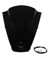 Szyba motocyklowa MRA KAWASAKI ZX 12 R, ZXT20A, 2002-, forma R, czarna
