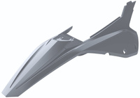 POLISPORT BŁOTNIK TYŁ Z BOCZKAMI BETA RR250/300 2T 350/400/450 4T '20-'23 SZARY NARDO GREY