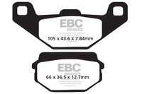 Klocki hamulcowe EBC FA297 (kpl. na 1 tarcze)