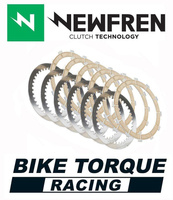 NEWFREN TARCZE SPRZĘGŁOWE RACING Z PRZEKŁADKAMI KAWASAKI ER-6F/N '06-'16; ZZR 600 '90-'07; KLR 650 '12-'18; KLE 650 VERSYS '07-'21; EN 650 VULCAN '15-'21 (EBS4424R) (F.2715)