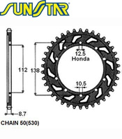 ZĘBATKA NAPĘDZANA STALOWA SUNSTAR SUNR1-5485-41