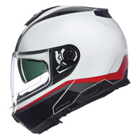 Kask Szczękowy NOLAN N100-6 INCOGNITO kolor biały/czarny/czerwony
