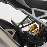Mocowanie Wydechu + Zaślepka Podnóżka RG Racing Triumph Speed Triple 1200 Rs 21- Silver
