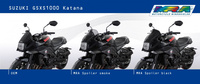 Szyba motocyklowa MRA SUZUKI GSX-S 1000 S KATANA, , 2019-, forma S, bezbarwna