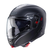 KASK SZCZĘKOWY CABERG FLIP-UP HORUS X CZARNY MAT