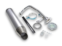 TŁUMIK POWER FORCE TUNING SREBRNY GY6 AGILITY 50 4T