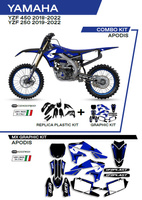UFO Komplet plastików plus komplet naklejek (oklein) YAMAHA YZF 250 '19-'22