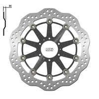 NG TARCZA HAMULCOWA PRZÓD HONDA XL 1000V 99-13, VFR CROSSRUNNER 800 '11-14 (296X62X5MM) (6X6,5MM) WAVE PŁYWAJĄCA (ŚRODEK ALUMINIOWY)