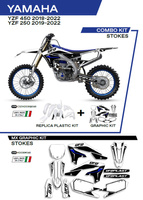 UFO Komplet plastików plus komplet naklejek (oklein) YAMAHA YZF 250 '19-'22