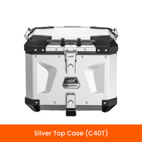 LOBOO CONQUEROR Kufer centralny srebrny 40L (0.5.07401.001.21)