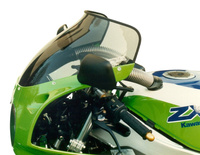 Szyba motocyklowa MRA KAWASAKI ZXR 750, ZX750H, 1989-1990, forma S, czarna