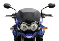 Szyba motocyklowa MRA TRIUMPH TIGER 1200 EXPLORER, V13VG, 2012-2015, forma SP, czarna
