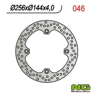 NG TARCZA HAMULCOWA PRZÓD HONDA XL 600V TRANSALP '97-'99, NX 650 DOMINATOR '88-'04, XR 650L '93-21,CB450S 85-89 (255X144X4MM) (4X10,5MM)