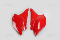 UFO BOCZKI TYLNE HONDA CRF 230 '15-'18 KOLOR CZERWONY - WYPRZEDAŻ