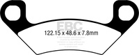Klocki hamulcowe EBC SXR742HH Side By Side Race Formula (kpl. na 1 tarcze)