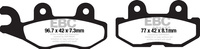 Klocki hamulcowe EBC FA675TT (kpl. na 1 tarcze)