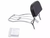 Hepco&Becker 800 Intruder/LC/C 800 Intruder/Black (2001-) solorack with backrest - 611317 00 02