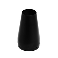 IRONHEAD end cap CONICAL END CAP (BLACK) hc1-65b Conical