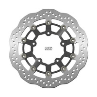 NG TARCZA HAMULCOWA PRZÓD SUZUKI GSR 600 / GSXR 600 '06-'07, 750 '06, 1000 '05-'08, VZR 1800 '06-'13, VLZ 1800 '17 (310X100X5,0MM) (5X10,5MM) WAVE PŁYWAJĄCA (ŚRODEK ALUMINIOWY)