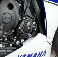 Slidery Silnika Rg Racing Yamaha Yzf-R1 09-14, Prawa Strona Black