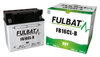 Akumulator FULBAT YB16CL-B (suchy, obsługowy, kwas w zestawie)