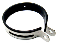 OPASKA OBEJMA MOCOWANIE TŁUMIKA POWER FORCE GY6 QUAD ATV Z GUMĄ 110MM