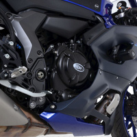 Zestaw Osłon Silnika Rg Racing, 2 Części, Wersja Road/Racing Yamaha R7 22-, Mt-07, Xsr700 Black